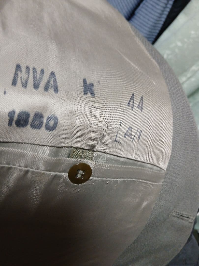 デッドストック】東ドイツ軍 NVA パレードジャケット ギャバジン 制服