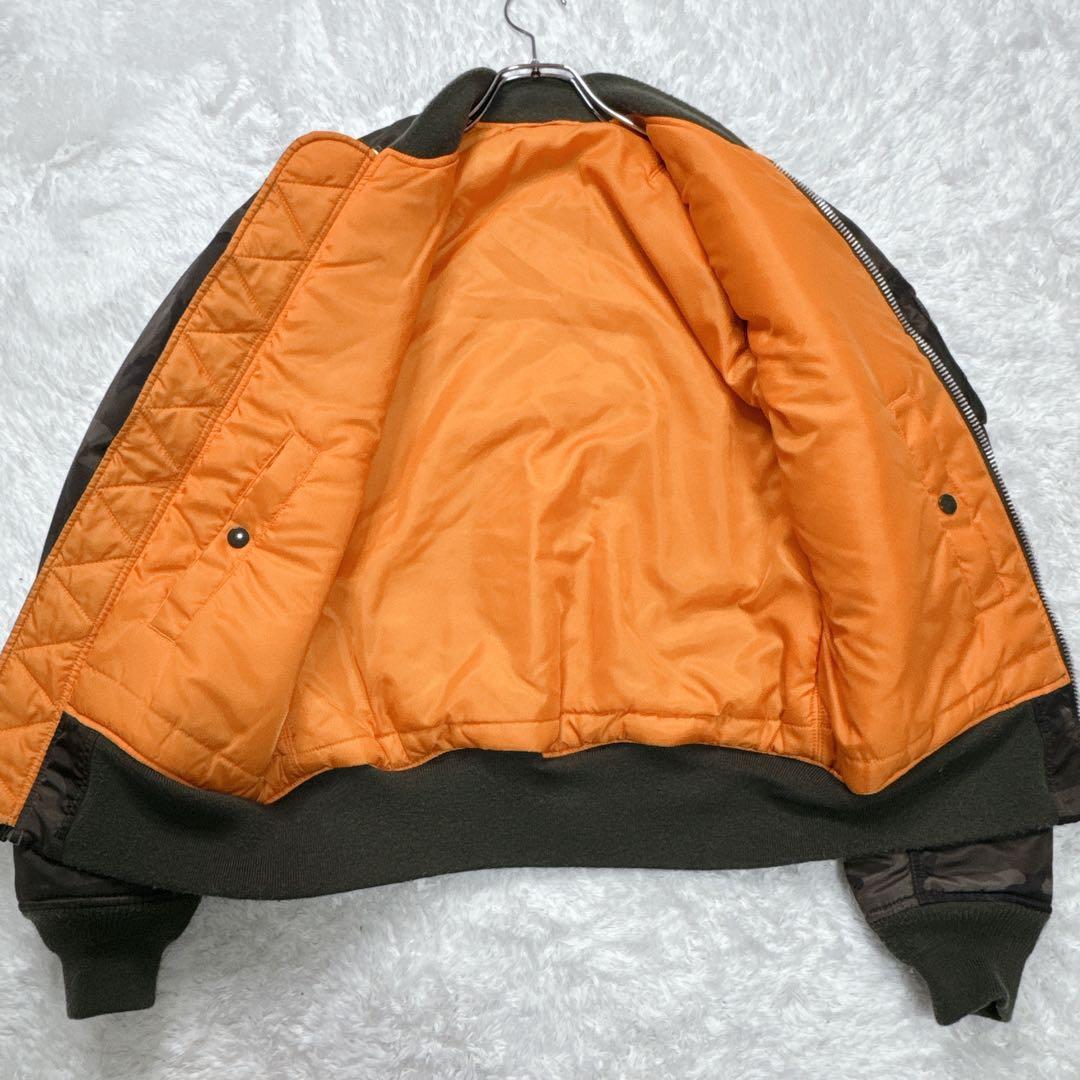 入手困難】ALPHA INDUSTRIES MA-1 L リバーシブル 迷彩 - メルカリ