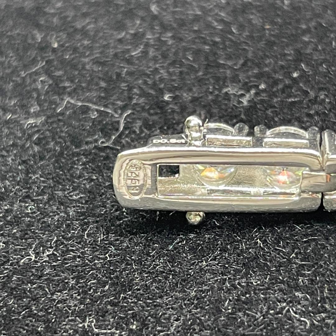 モアサナイト ブレスレット 5ミリ 17cm 【5BS17】 モアサナイト 17cm