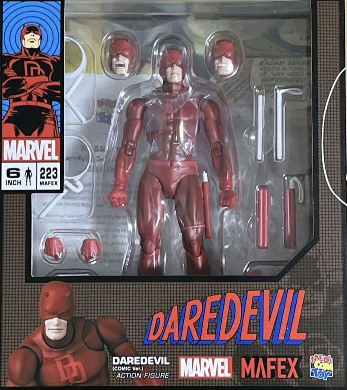 メディコム・トイ　MAFEX No.223 デアデビル　正規品 Medicom Toy MAFEX No.223 Daredevil Comic Ver. Action Figure JAPAN