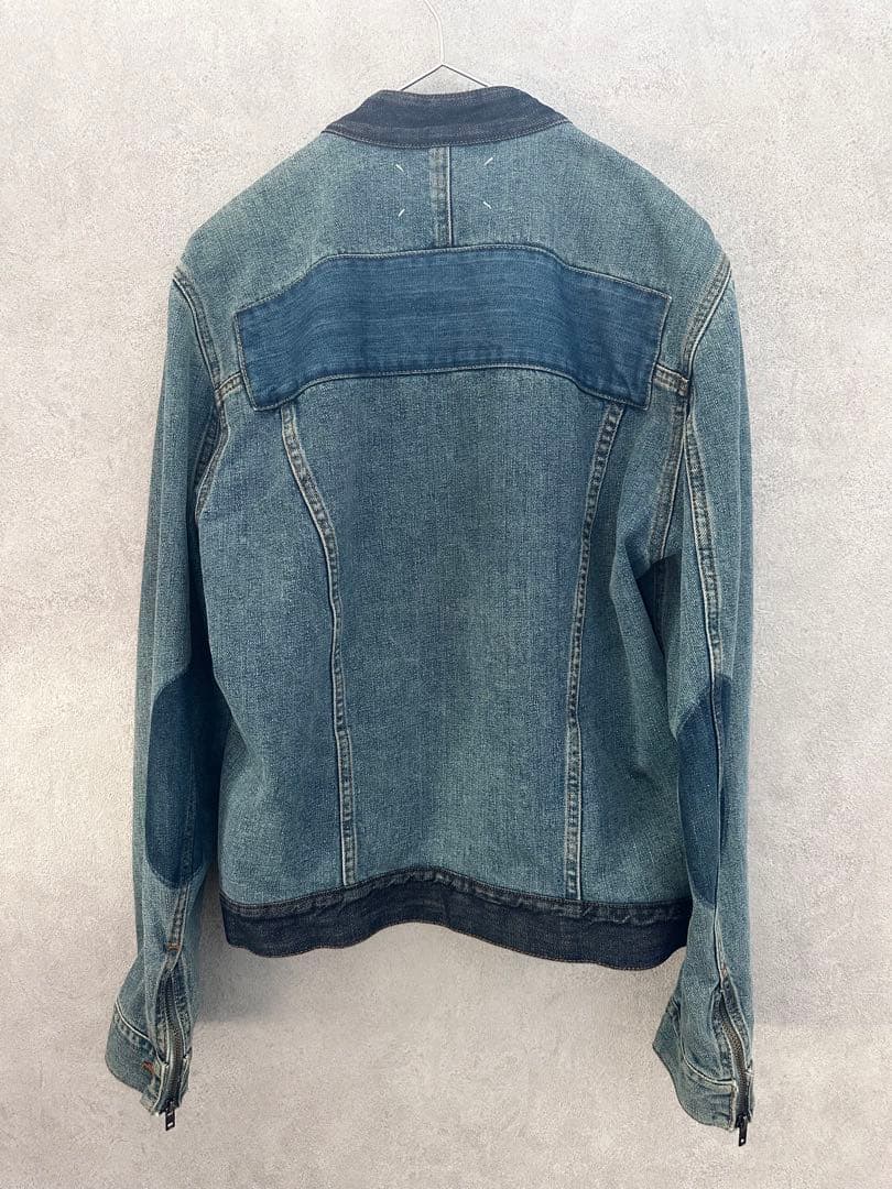 マルジェラ アーティザナル12AW デニムライダースジャケット - メルカリ