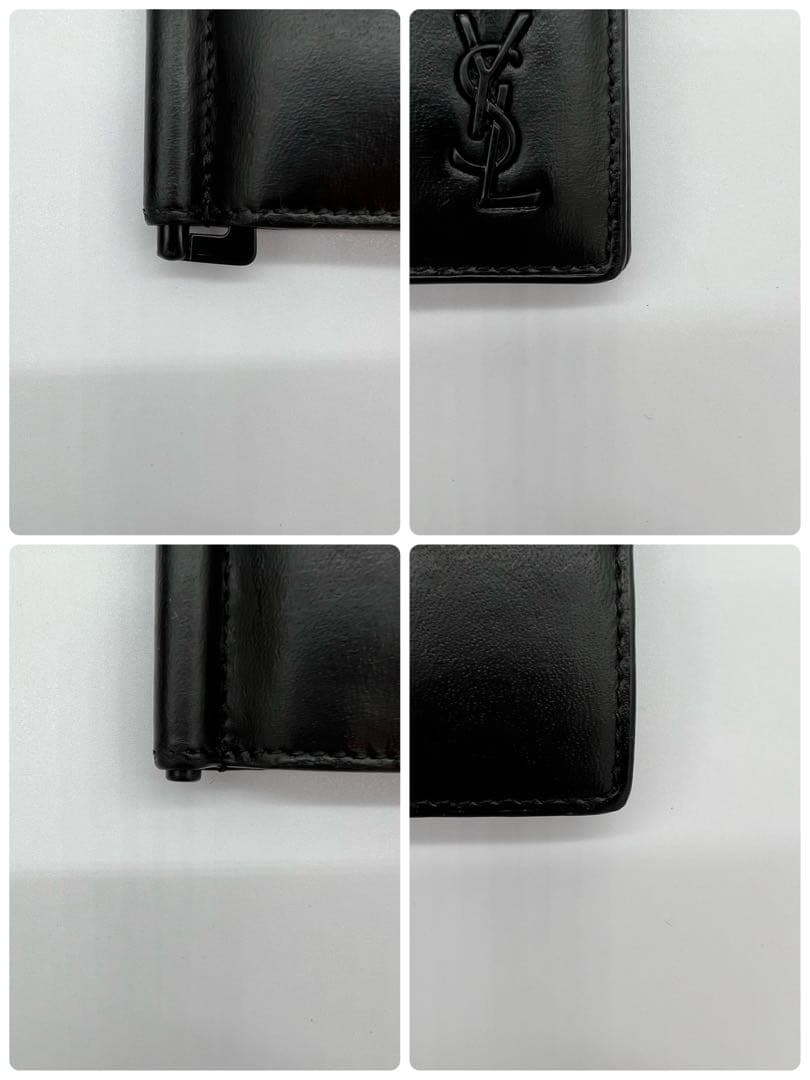 極美品 付属品完備】サンローラン マネークリップ カサンドラ YSLロゴ