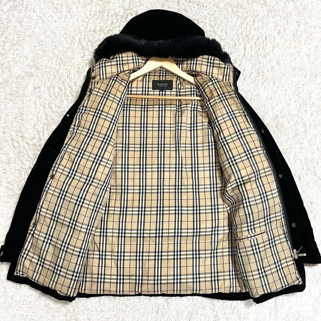 ✨入手困難✨バーバリー ベロアダウンジャケット ノバチェック リアル