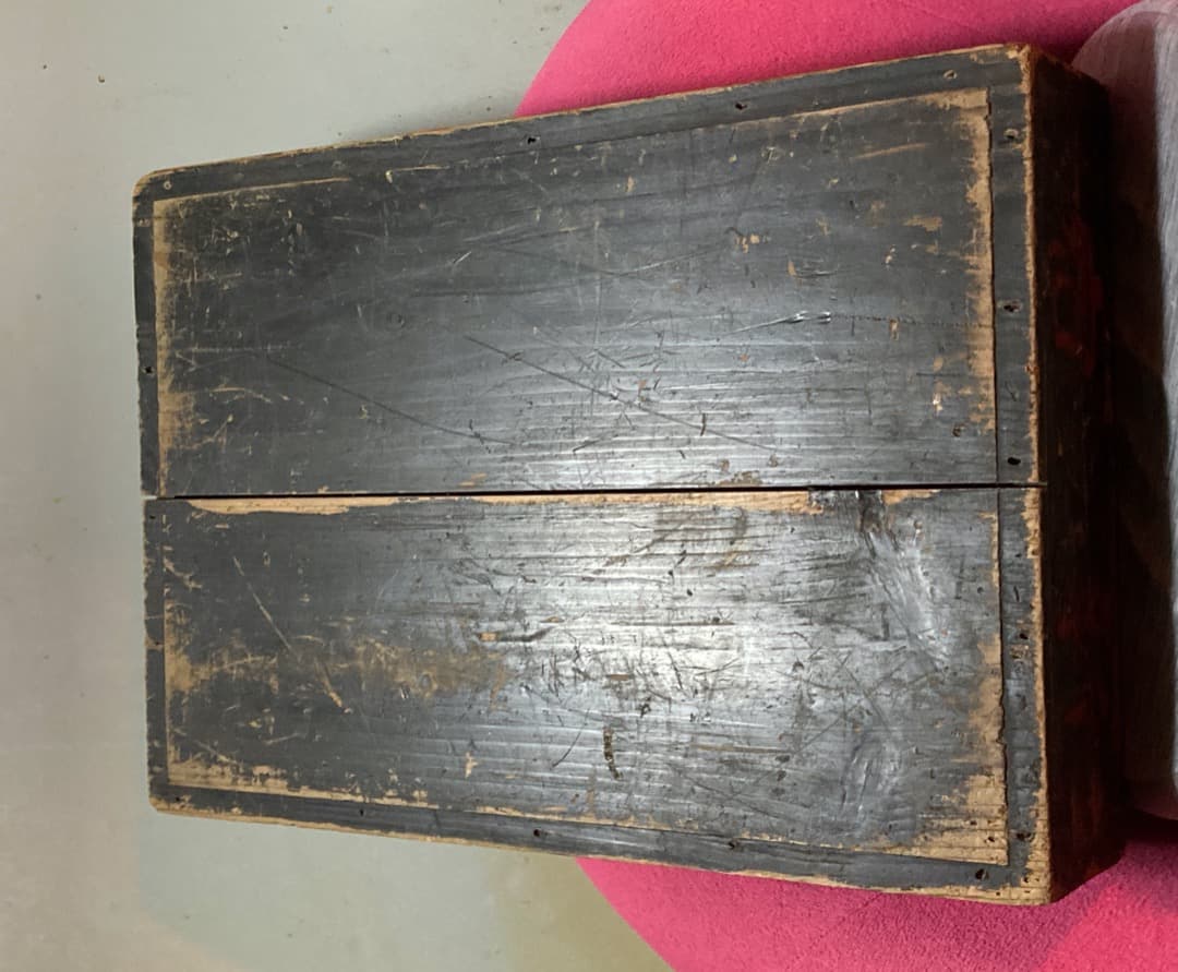 昭和レトロアンティーク戦前のパン屋の木箱 実店舗で使われていた新宿