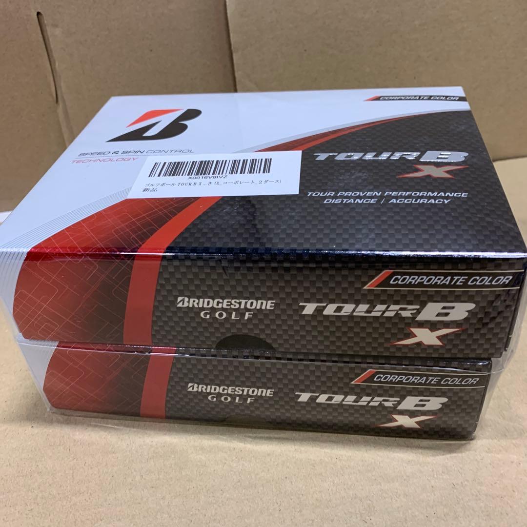 新品　ゴルフボール TOUR B X XS 2024年 モデル ２ダース TOUR B 2ダースセット ブリヂストンゴルフ ゴルフボール NEW X／TOUR