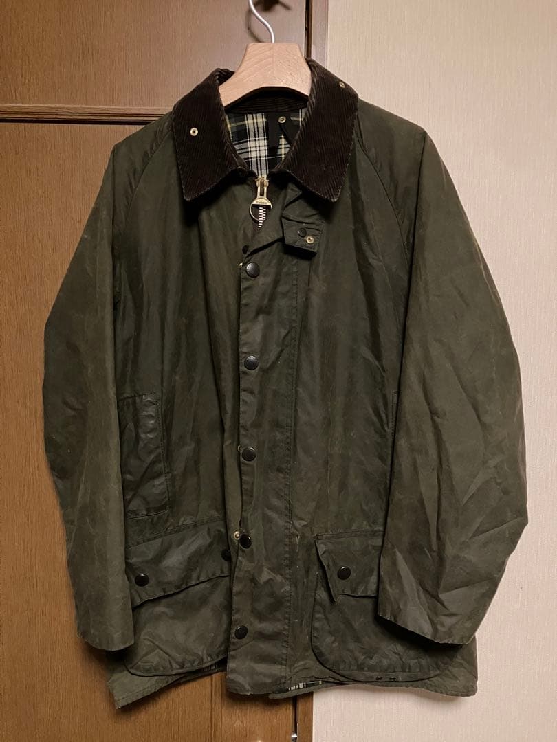 vintage Barbour Beaufort オリーブ 42サイズ vintage Barbour Beaufort オリーブ 42サイズ