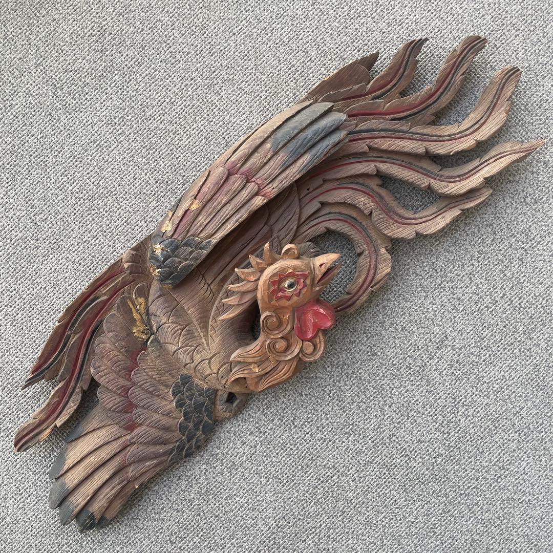 木彫 懸魚 鳳凰 彫物 欅 だんじり 龍 獅子 木鼻 狭間 太鼓台 布団太鼓