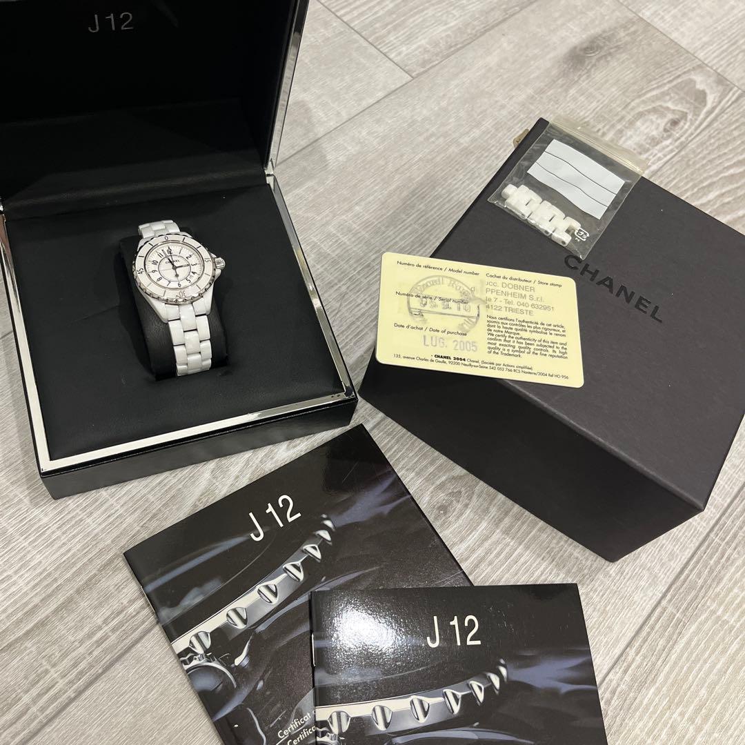 CHANEL J12 ホワイトセラミック 時計 楽天市場】シャネル J12 ホワイトセラミック H6418 CHANEL 新品
