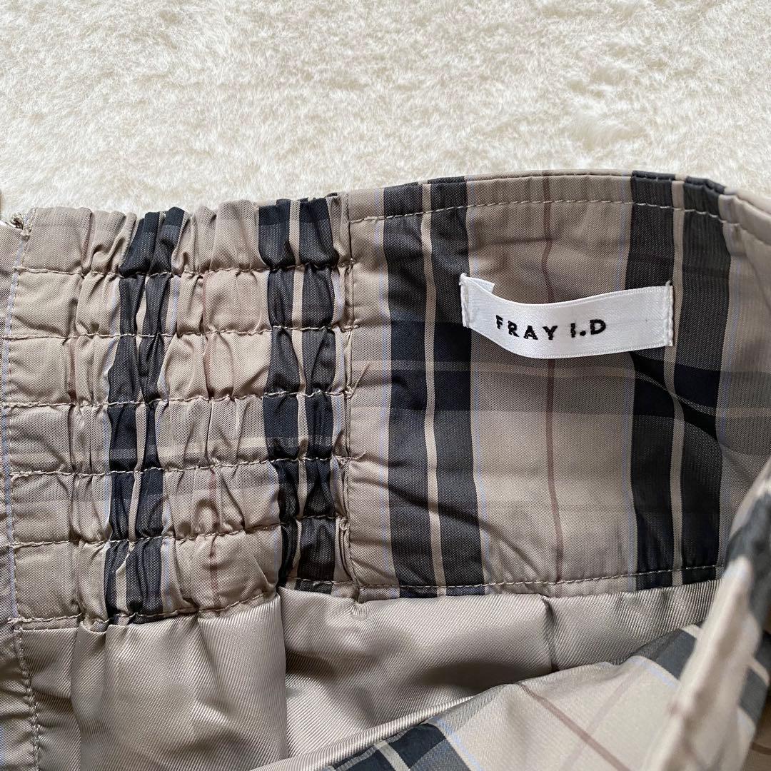石原さとみさん着用 FRAY I.D タフタロングスカート チェック