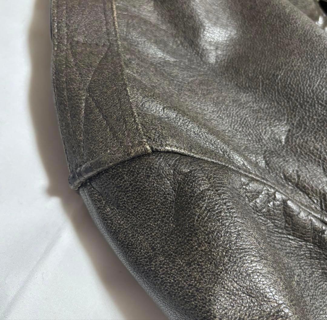 L.L.Bean A-2 本革 レザージャケット　80s