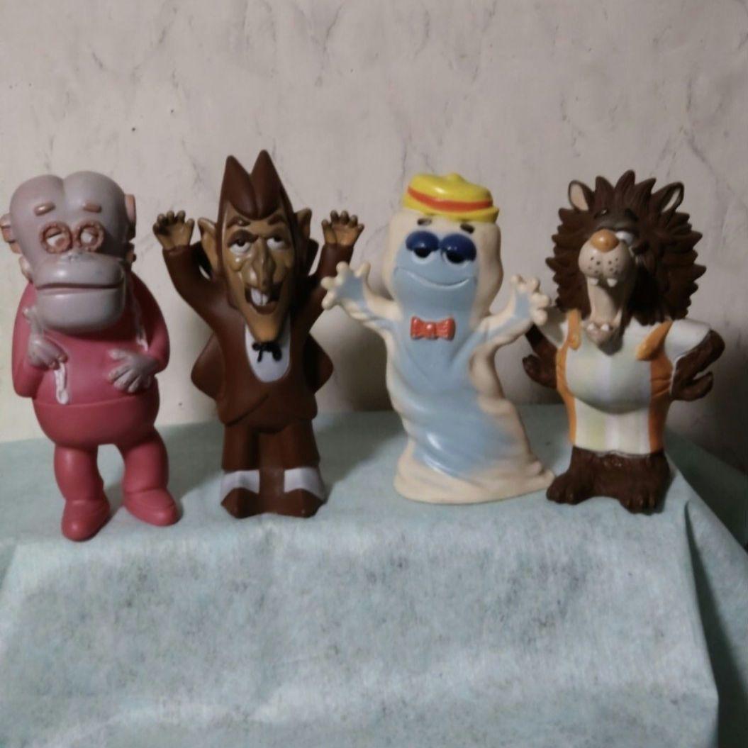 1970年代 オリジナル ☆ジェネラルミルズ4体 ソフビ シリアル 非売品 1970年代 オリジナル ☆ジェネラルミルズ4体 ソフビ シリアル 非売品