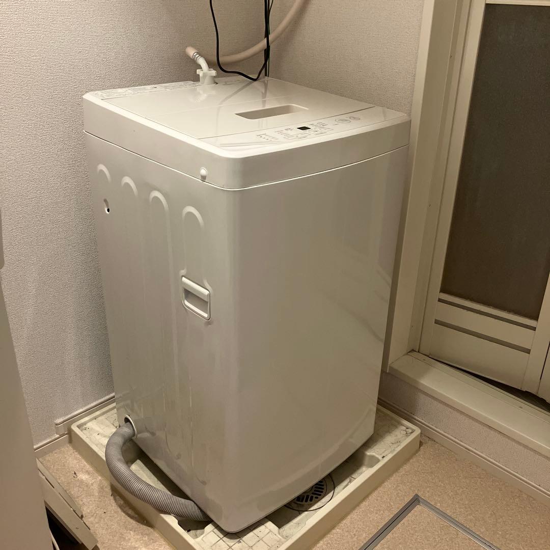 3/3まで引き取り 無印 洗濯機 2022年製 5kg MJ-W50A - メルカリ