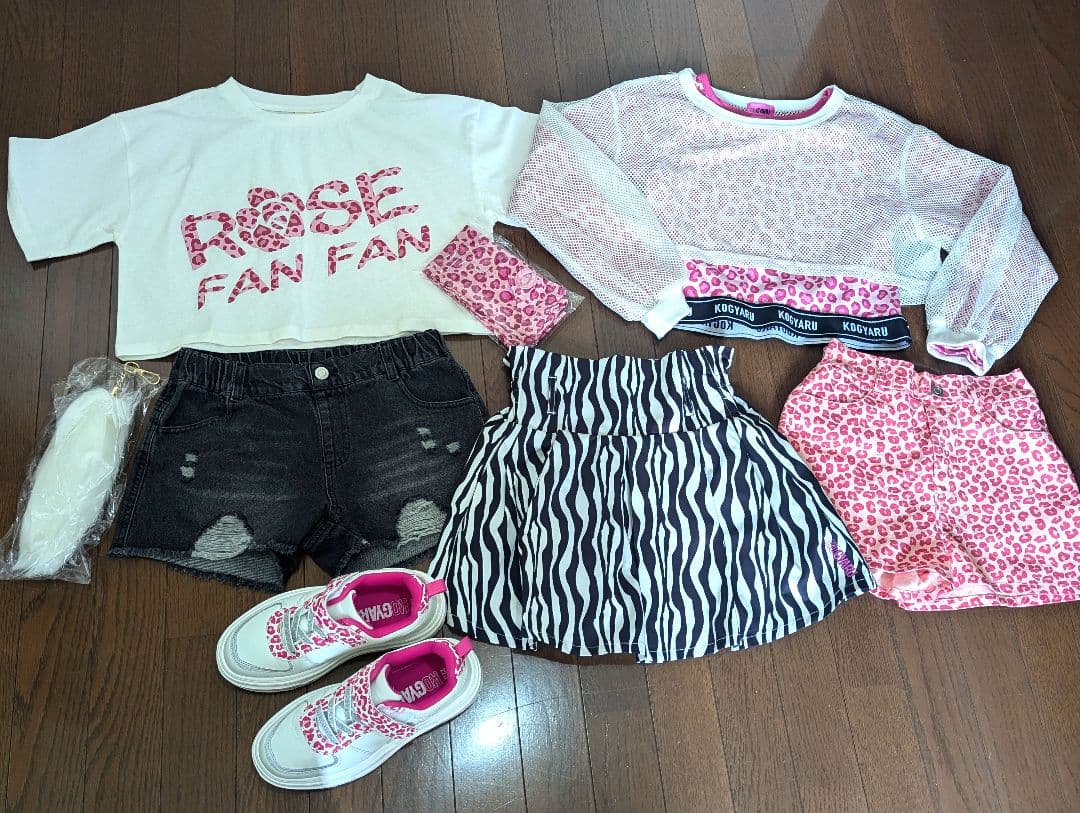 ROSE FAN FAN KOGYARU セット売り 平成に絶大な人気を博した109系ブランド「ROSE FAN FAN」がガシャポン