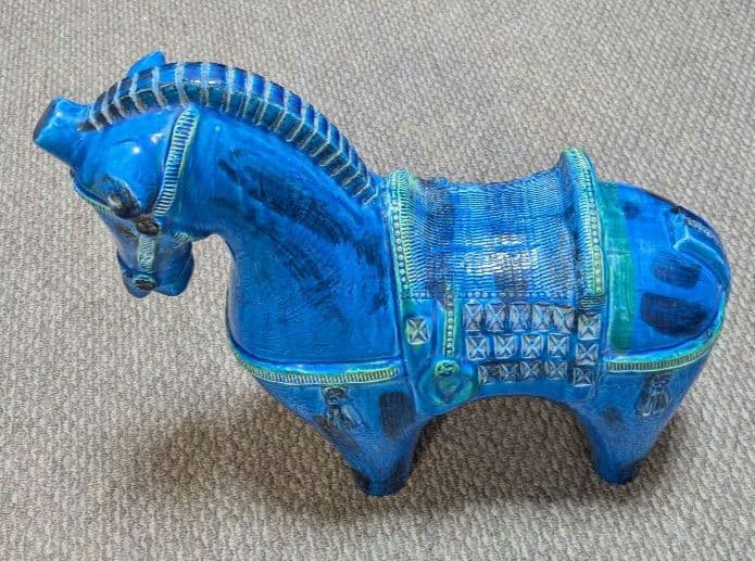 陶器オブジェ 馬 イタリア製 FLAVIA - メルカリ