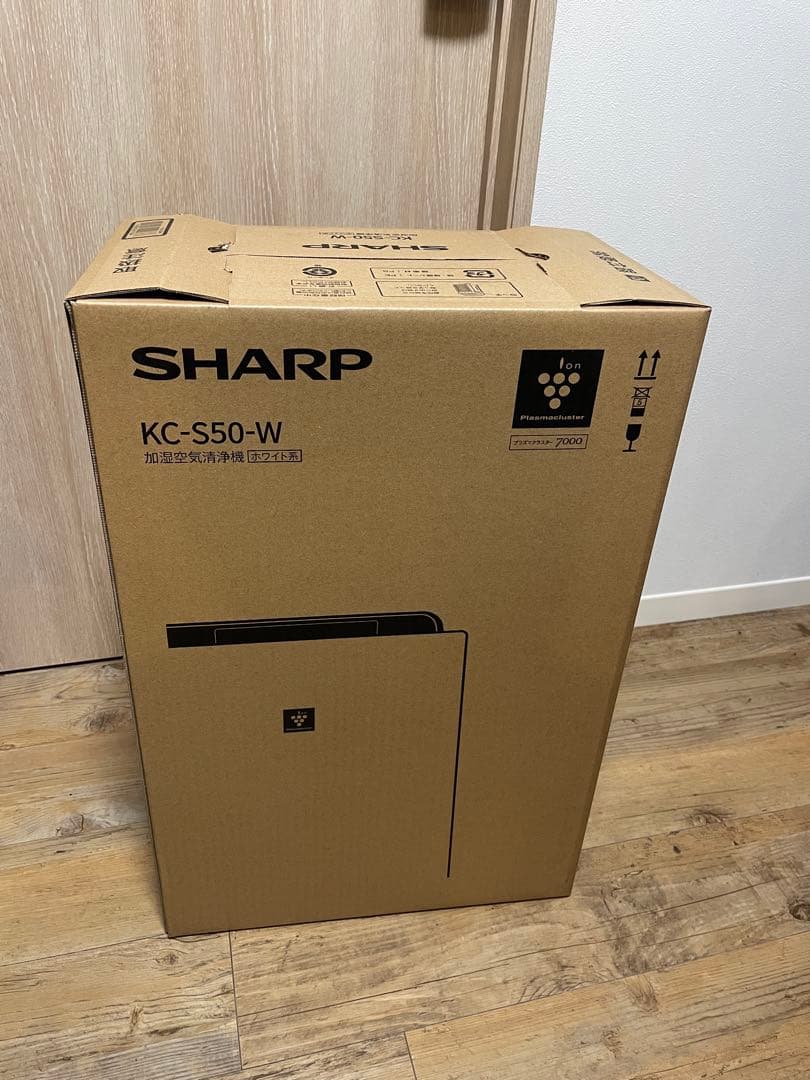 SHARP KC-S50-W 空気清浄機 シャープ KC-S50-W [ホワイト系] 価格比較 - 価格.com