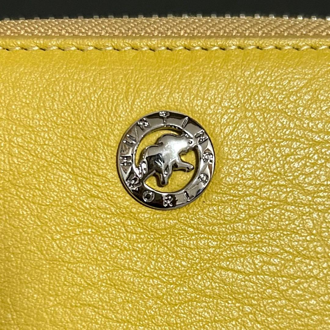 ハンティングワールド 長財布 クリームイエロー - メルカリ