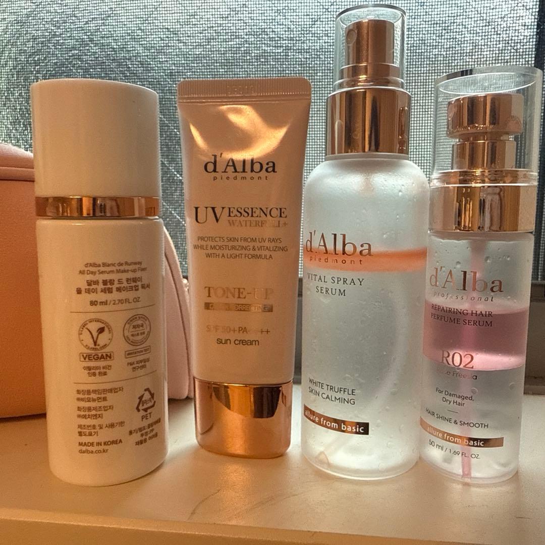 D'Alba セット 5点 - メイク道具・化粧小物オンライン セール