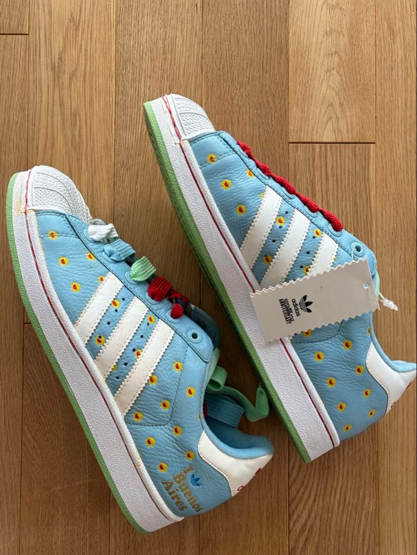 adidas SUPERSTAR SS35 Buenos Aires スニーカー adidas SUPERSTAR VINTAGE FOXBRN/CBLACK/GOLBEI（アディダス スーパー