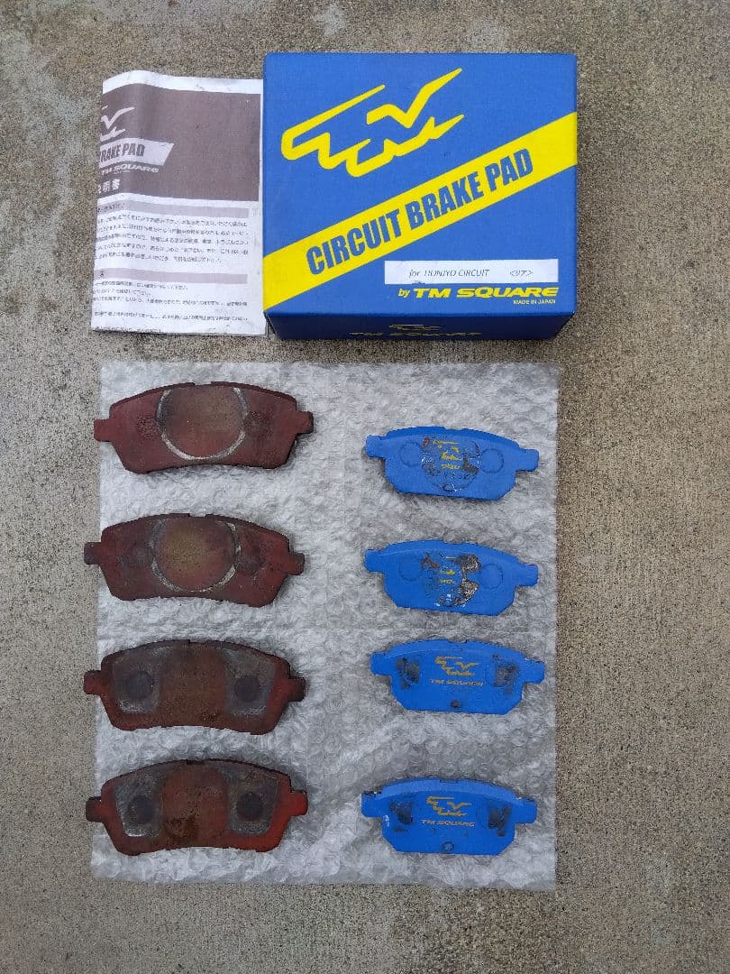 スイフトスポーツ ZC32S ブレーキパッド　サーキット　TMスクエア アクレ TM-SQUARE TM サーキット ブレーキパッド ZC32S – TM-SQUARE