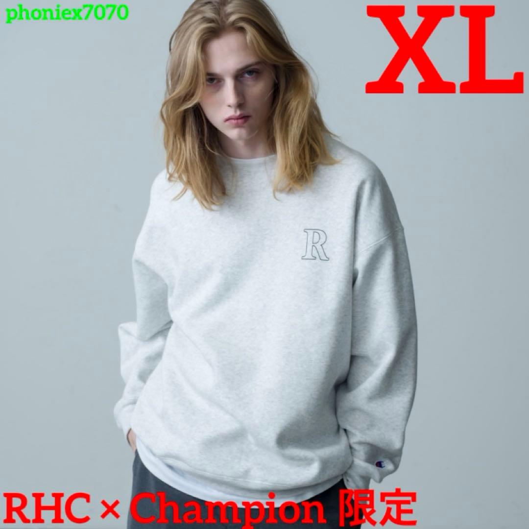 Champion × RHC R Logo Sweat Pullover【XL】 - メルカリ