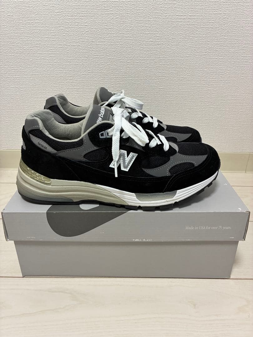 New Balance U992 BK 26.5cm（2025年）