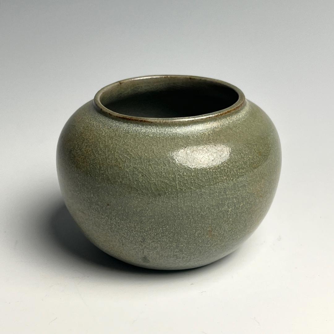 鈞窯 天青釉水洗 中国美術 中国古玩 ss14 中国美術 陶磁器 | 鈞窯青磁素文盤 金 12C | gallery陽々youyou | 山梨