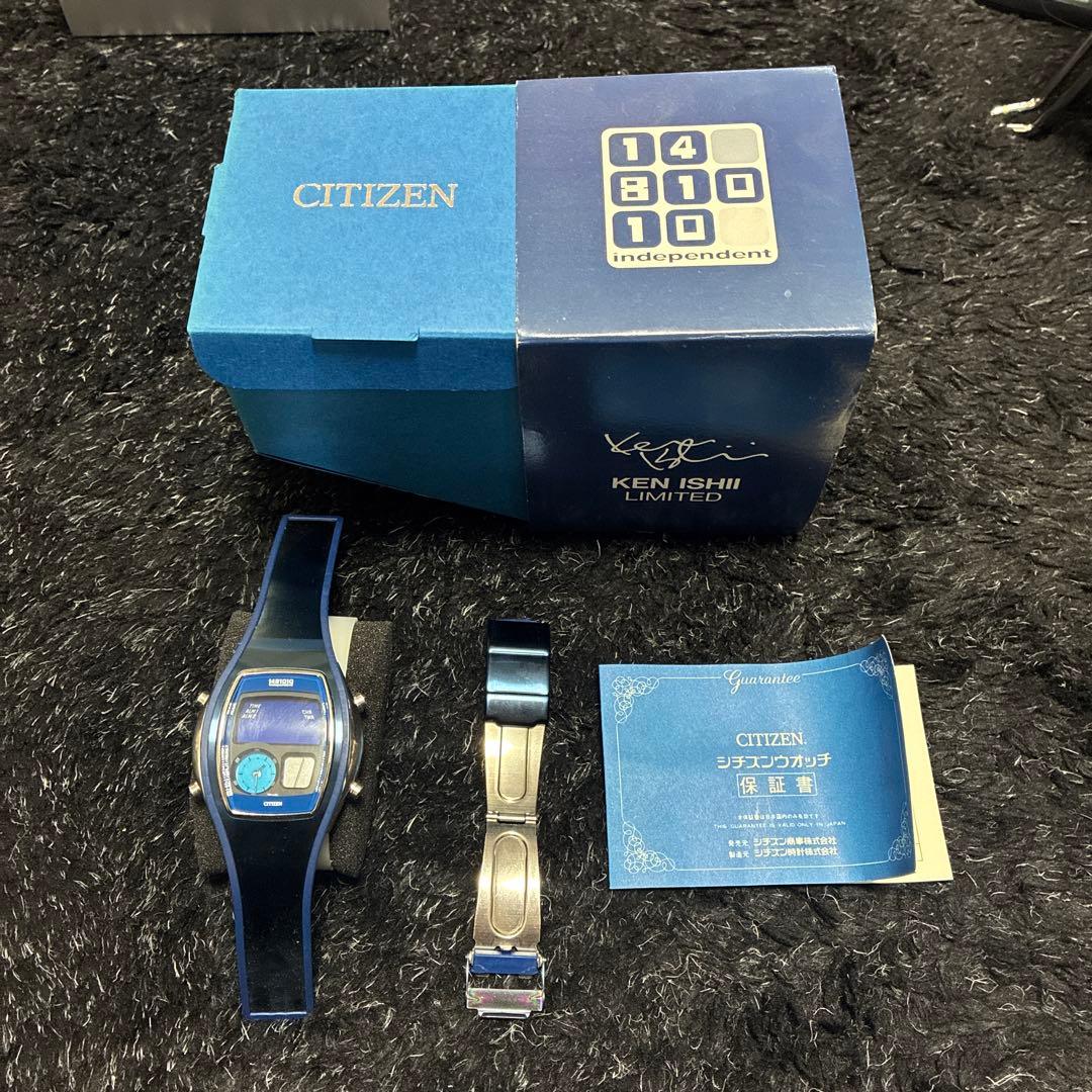 ⭐激レア⭐CITIZEN インディペンデント KEN ISHII 限定 訳あり - メルカリ
