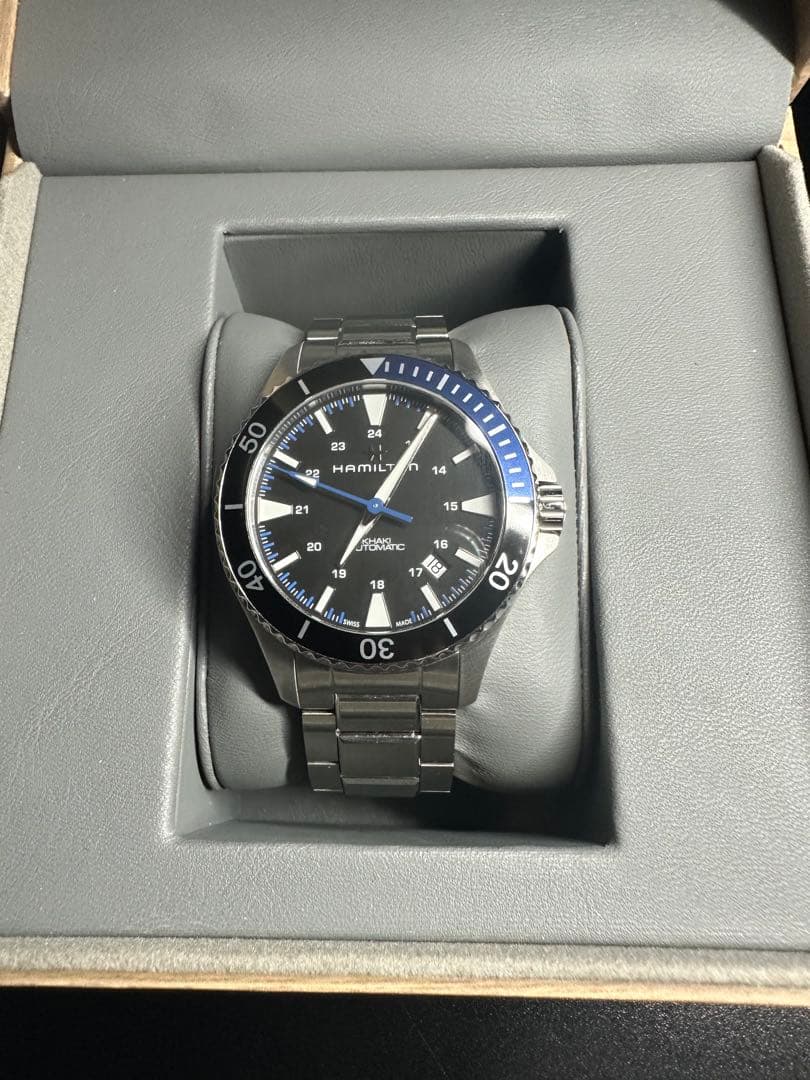 HAMILTON SCUBA AUTO ハミルトン スキューバ オート カーキ ハミルトン「カーキ ネイビー スキューバ オート」に、カラフルな