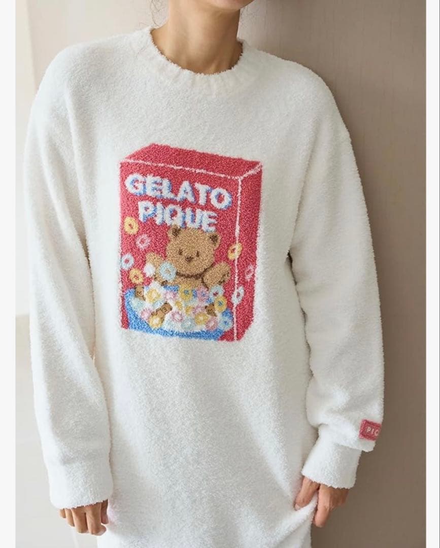 美品 ジェラート ピケ ベビモコシリアルベアJQDワンピース - メルカリ