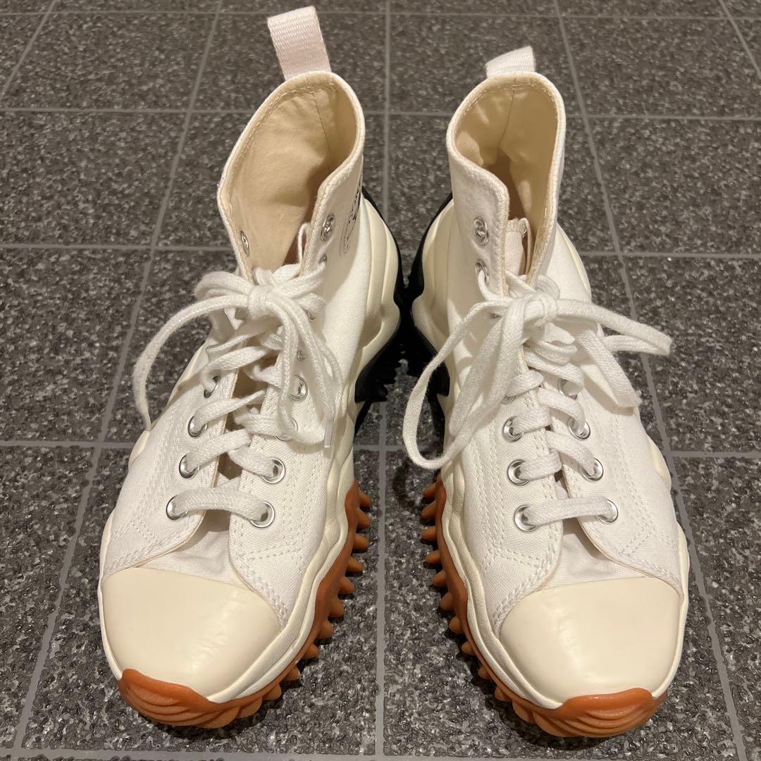 コンバース ランスターモーション 24.5cm ホワイト 厚底