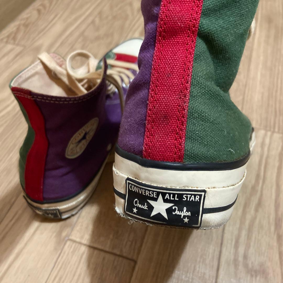 レア品】コンバース アディクト マルチカラー ハイカット - メルカリ