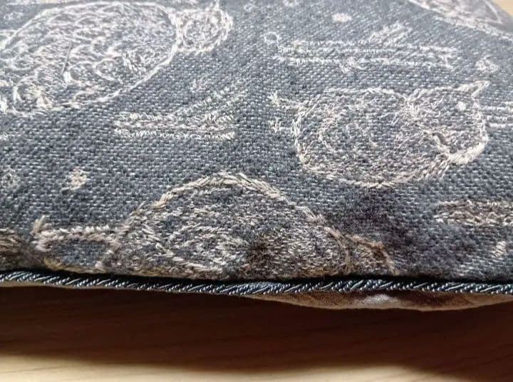 45cm用☆ circle ☆パイピングクッションカバー♪ パイピング クッション カバー 