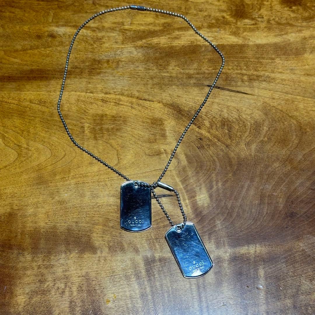 GUCCI ドッグタグ キムタク着用 - メルカリ