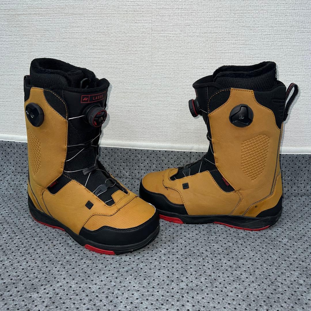 数回使用 26.5cm RIDE LASSO W-BOA スノーボードブーツ