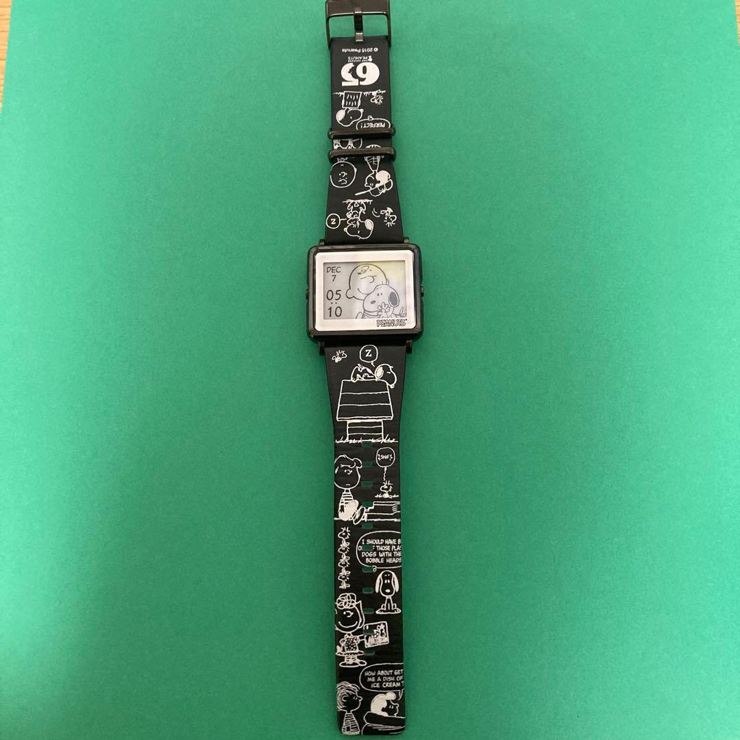 希少 稼働品】PEANUTS スマートキャンバス ブラックエディション65周年