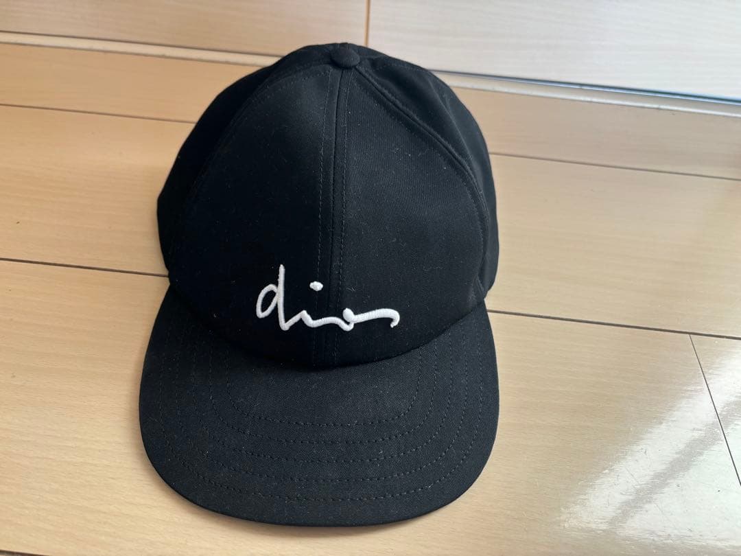 Dior ブラック ベースボールキャップ L 中古・古着通販】Dior (ディオール) オブリークベースボールキャップ