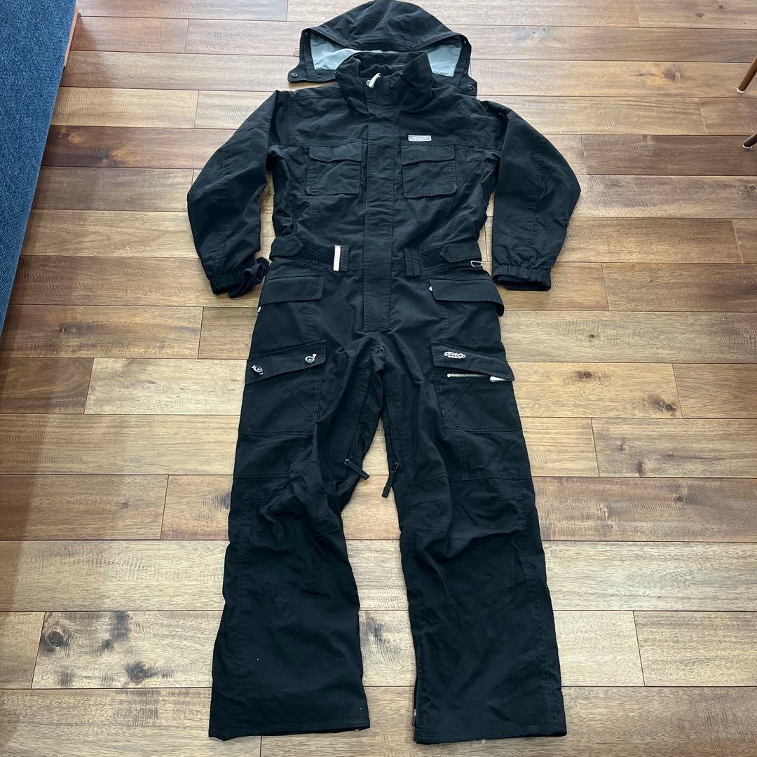x-nix エクスニクス スノボウェア スノーボードウェア サイズS 黒
