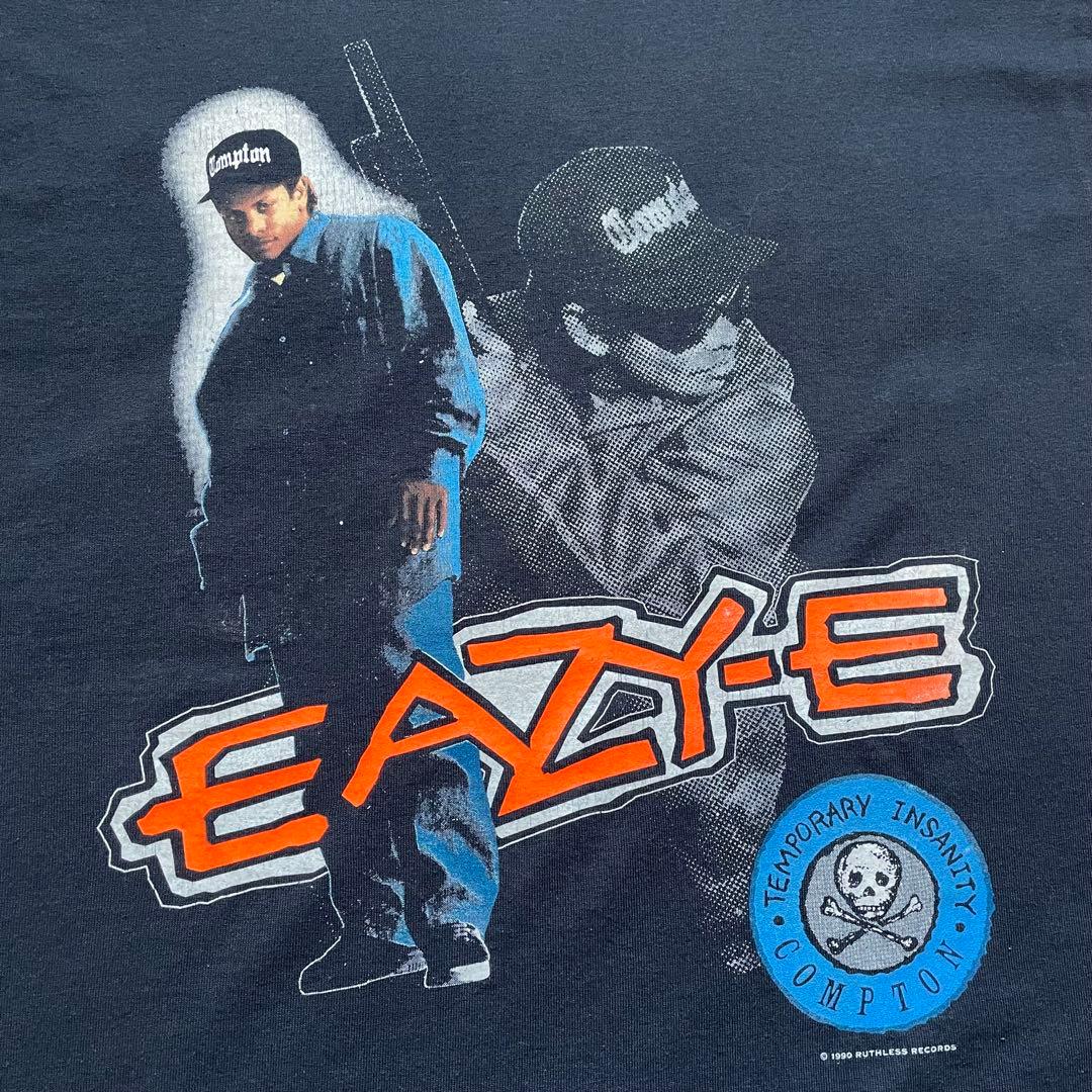 90sヴィンテージ ラップTシャツ EAZY-E N.W.A - メルカリ