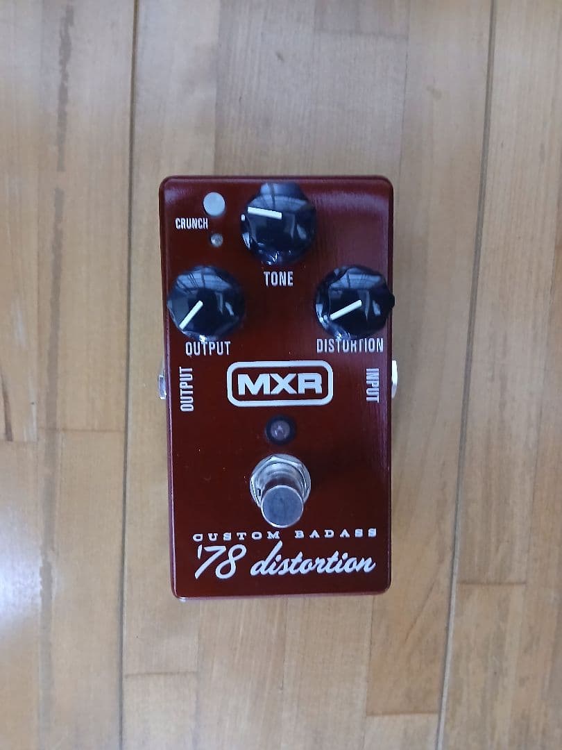 ギター MXR CUSTOM BADASS '78 DISTORTION MXR(エムエックスアール) M78 Custom Badass '78 Distortion