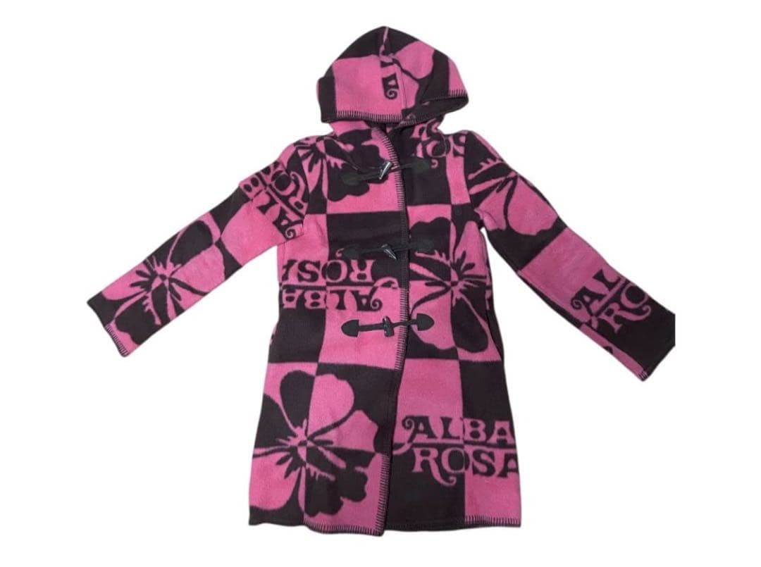 ♡さん専用！アルバローザ、升目コート、美品、送料込み、バッグ付き ♡さん専用！アルバローザ、升目コート、美品、送料込み、バッグ付き