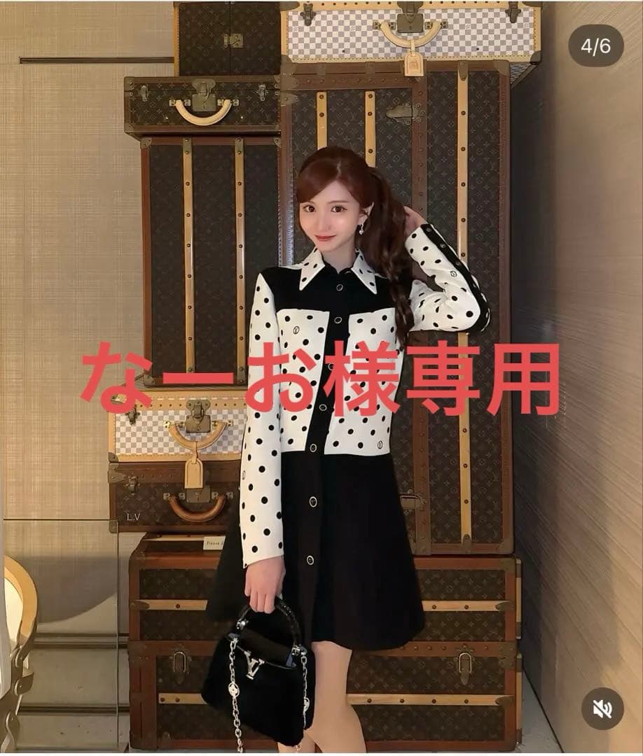 ルイヴィトン 水玉ワンピース 34サイズ XS～S - メルカリ