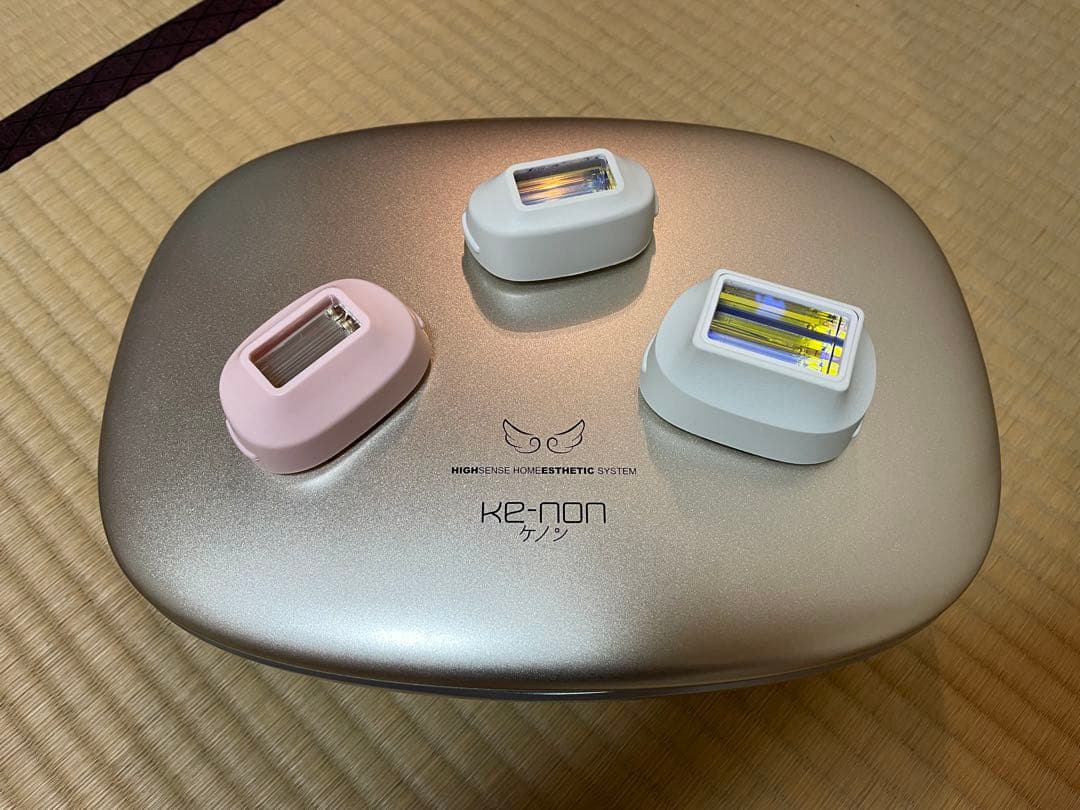 KE-NON ver8.6 シャンパンゴールド Amazon | エムテック ケノン KE-NON 光美容器 日本製 髭 VIO対応