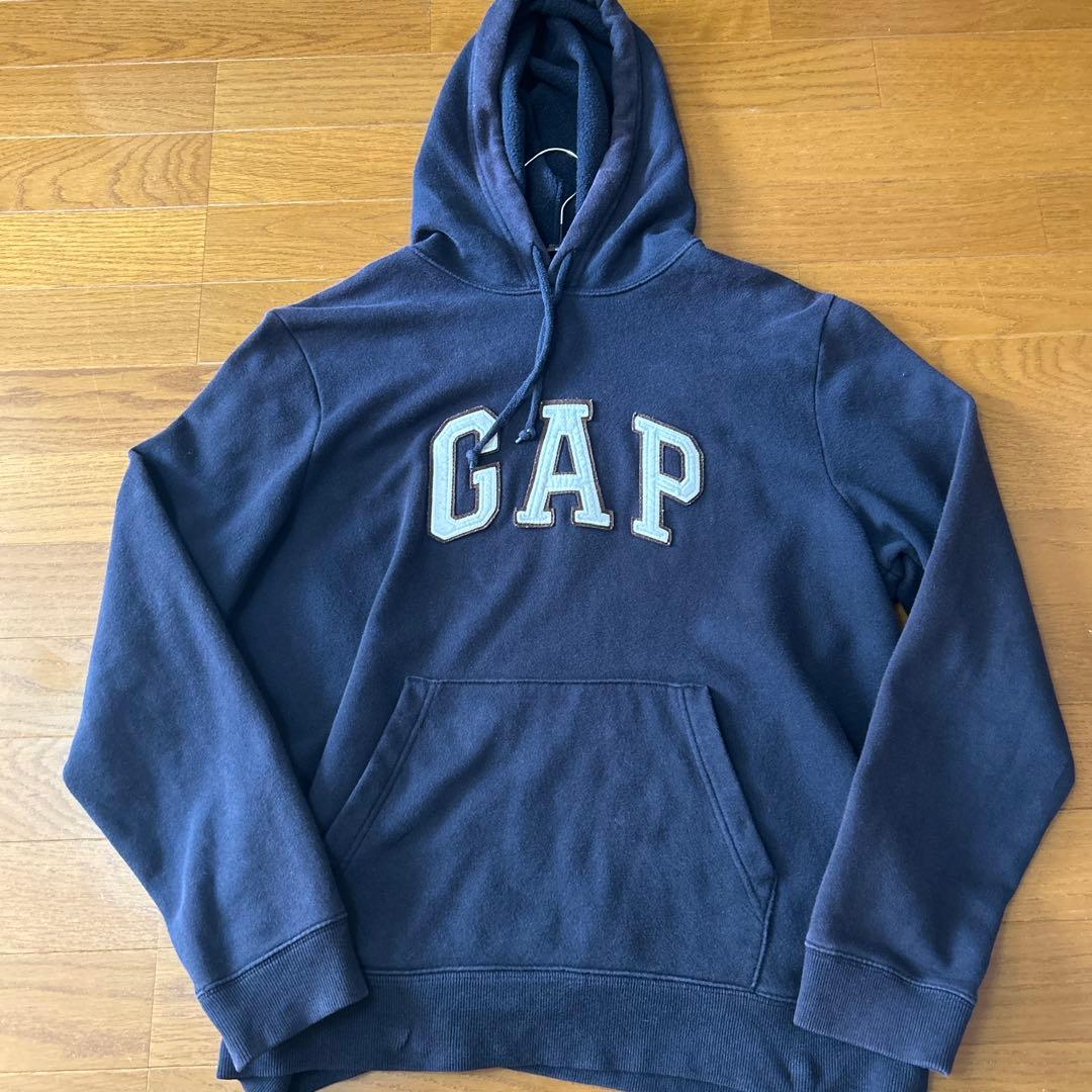 OLD GAP ギャップ パーカー y2k 黒 L 00s - メルカリ