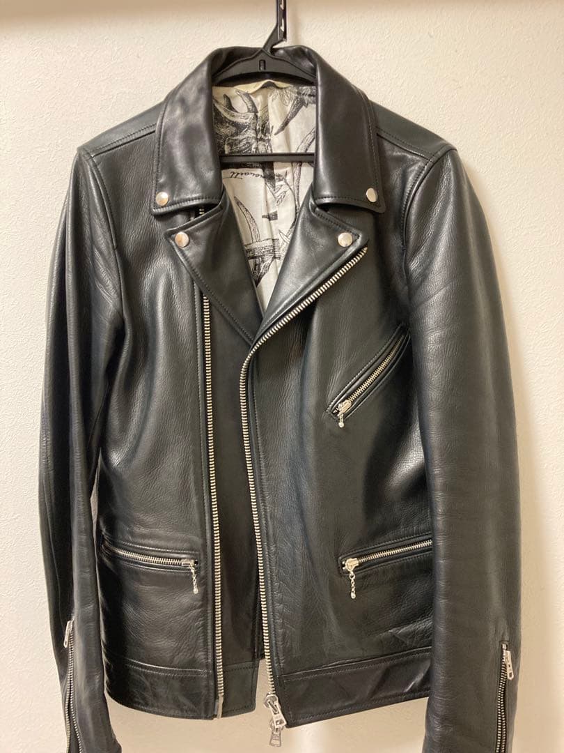 美品　ライダースジャケット　SHIPS NOWARTT SHIPS JET BLUE × NOWARTT ライダースジャケット M シップスジェット