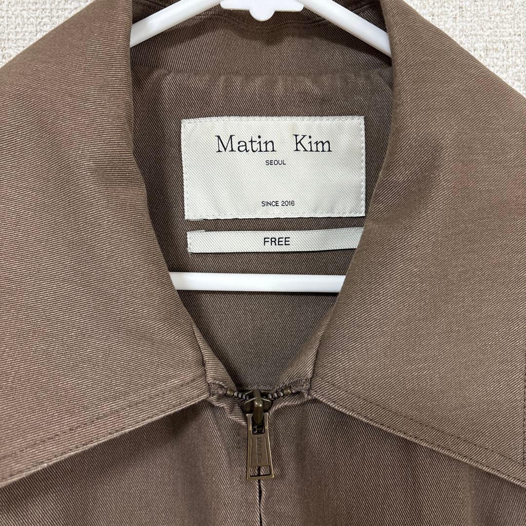 Matin Kim ブラウン ジャンパー FREE - メルカリ