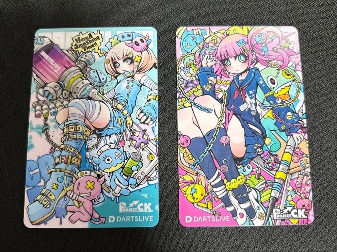ダーツライブカード Project.C.K. ダーツライブカード レア ProjectC K ピンク・ザ・ダーツ ダーツ祭り