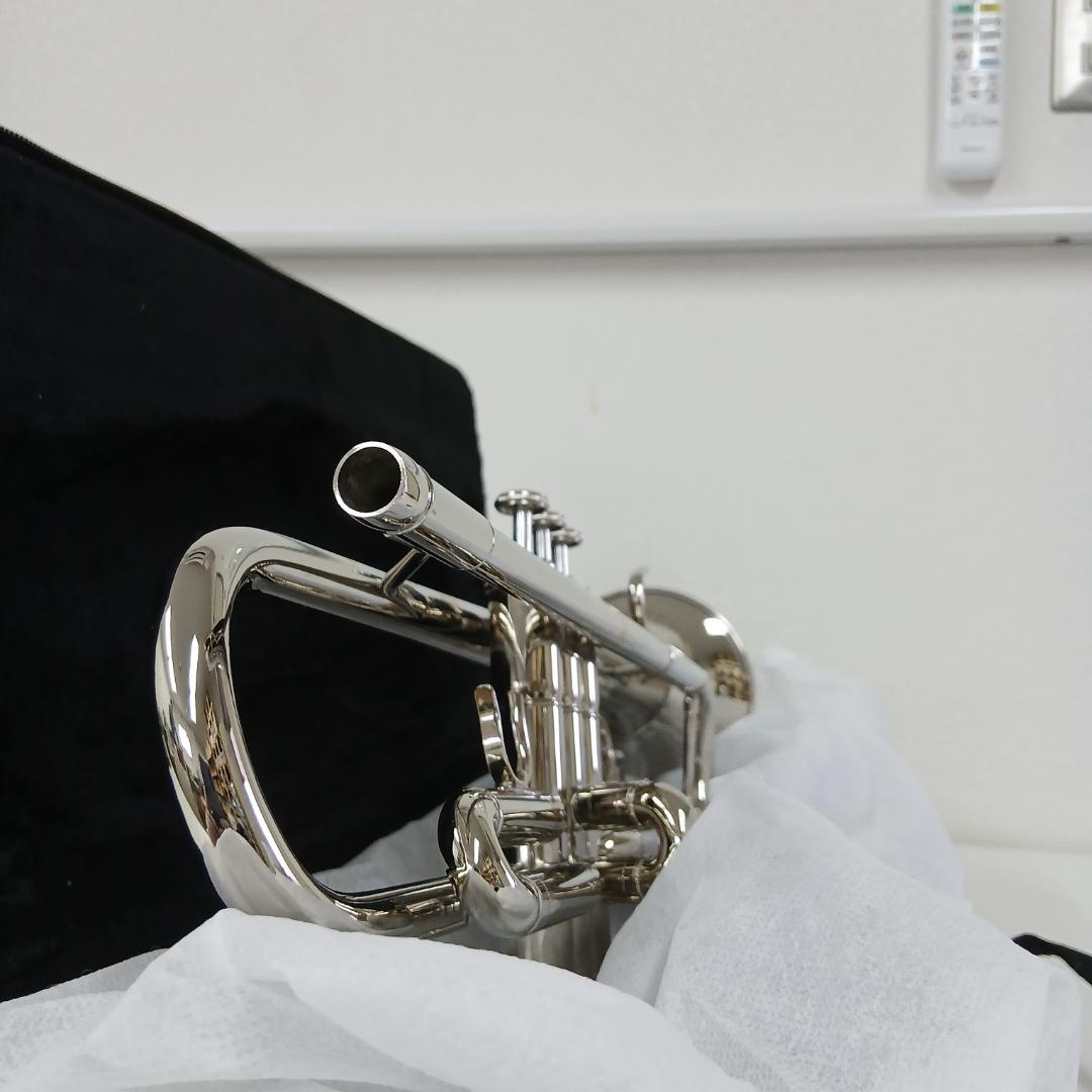 ジャンク】シルバートランペット ケース付き
