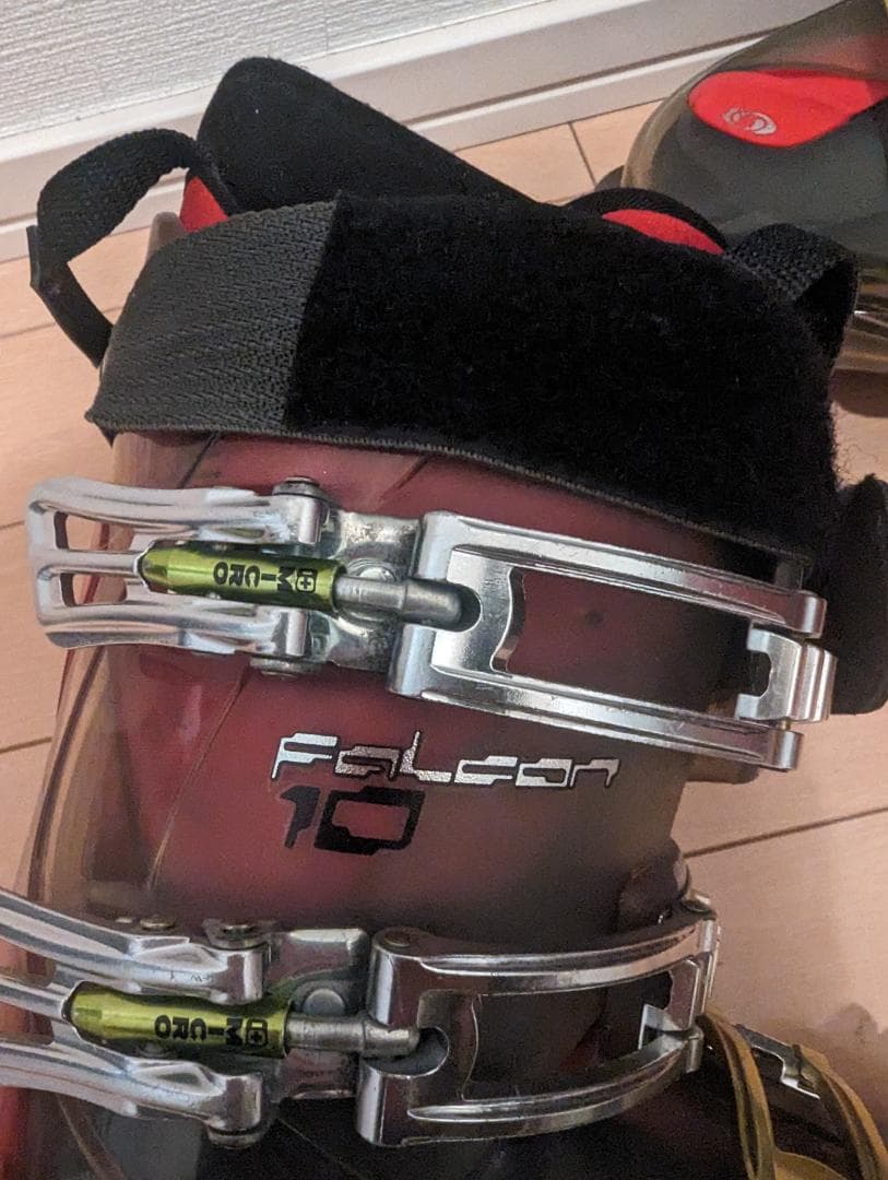 サロモン エナジャイザー 110 スキーブーツ メンズ 26.5cm 赤 中古