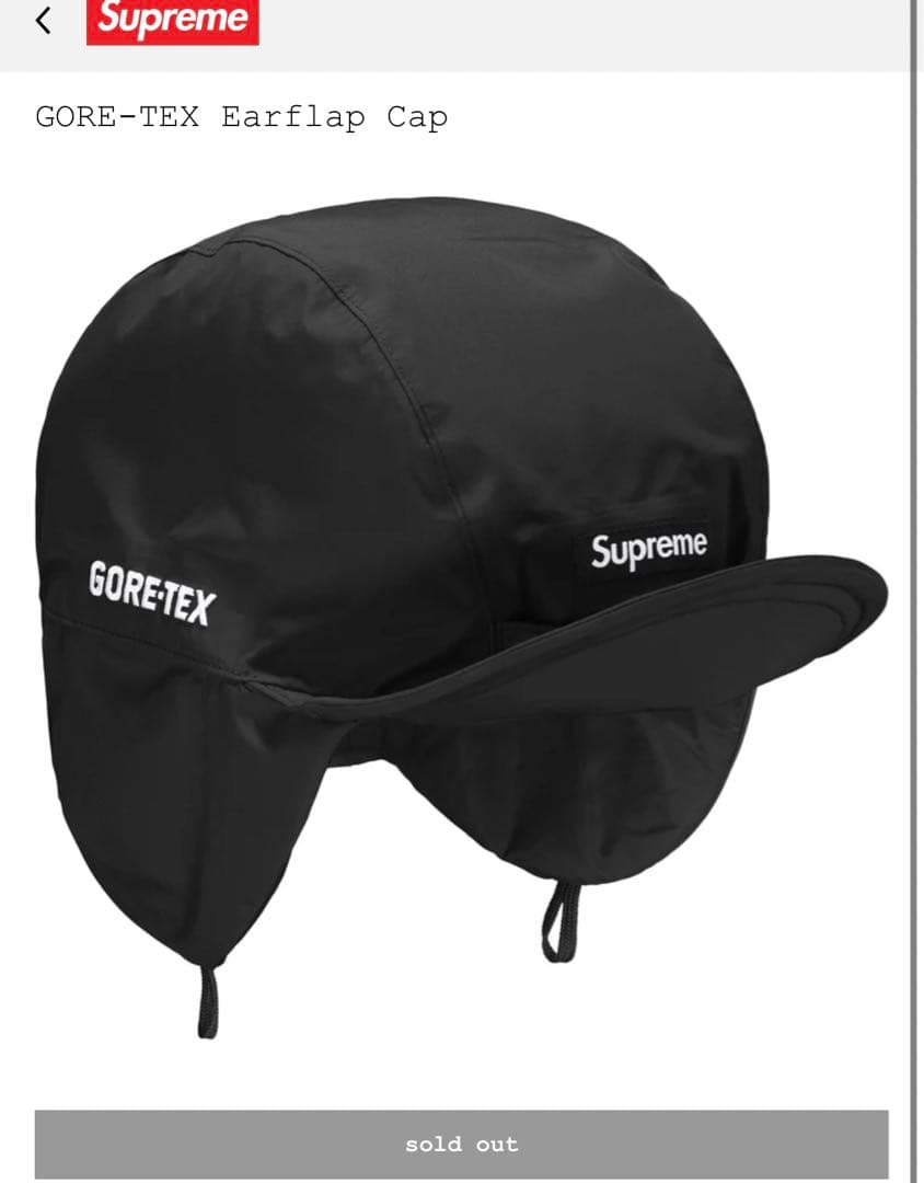 Supreme GORE-TEX Earflap Cap 