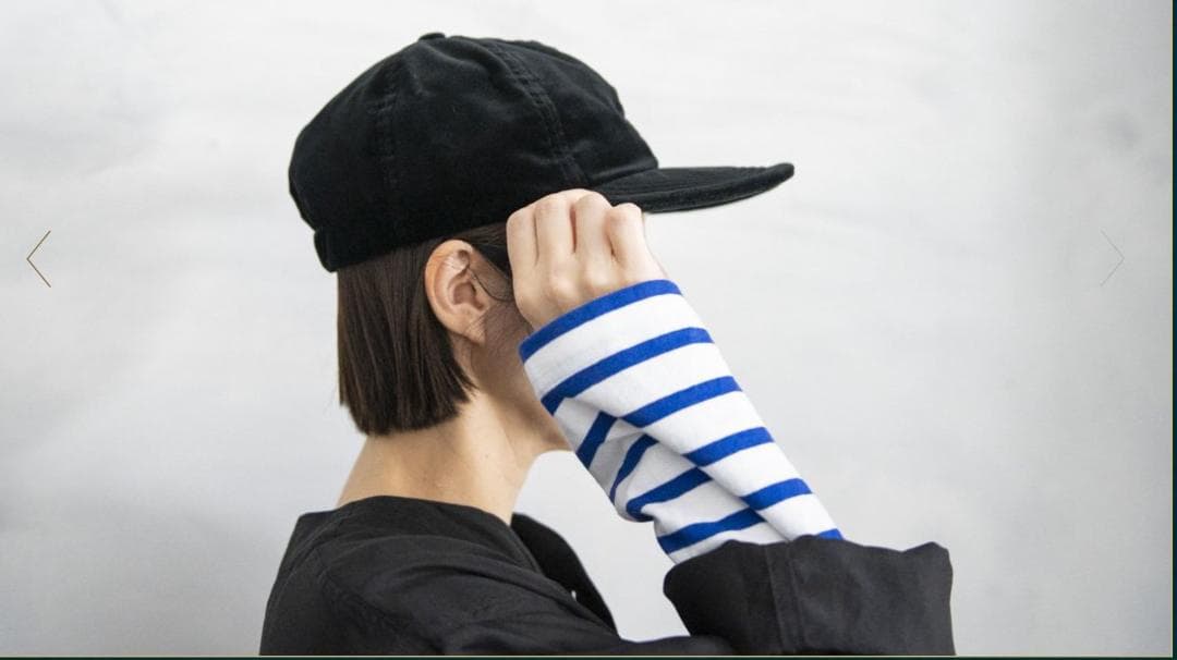 2万 mavuno 購入 humoresque ベルベット キャップ ベロア帽子